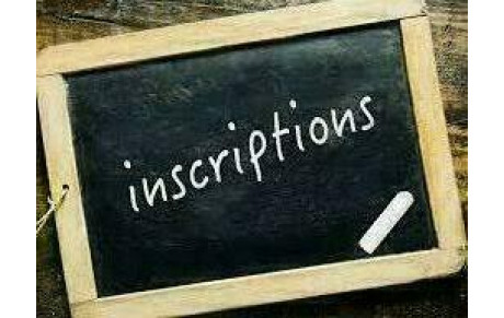Inscription Saison 2021- 2022