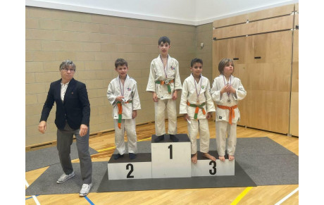 2 champions départementaux - Coupe 92 Benjamins