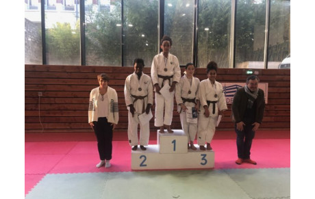 Apolline Vice-Championne IDF - Cadettes